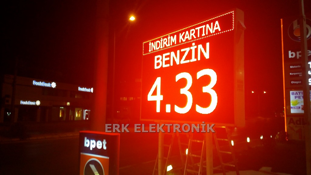 Benzinlik Led Tabela izmir