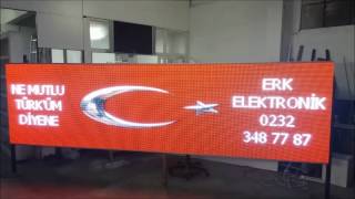 128  x 512  cm Tek Yn Led Ekran